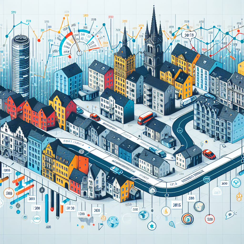 Entwicklung des Mietspiegels in Leipzig Heiterblick.